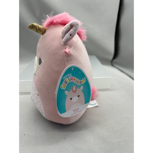 Squishmallow Mikah Pink Unicorn 7.5” Plush NWT Collectible - Picture 8 of 8